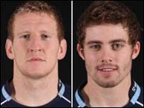 Bradley Davies a Leigh Halfpenny