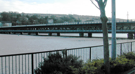 View of Craigavon Bridge