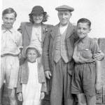 This picture was taken when I was 5 Yrs old at Leysdown, holiday park, where we always went for 2 weeks holiday every year in a " Chalet" in the photo are my Mum & Dad, And brother Dave on the left, & brother Ray on the right, and of course myself in front, I always remember these holidays with great affection.