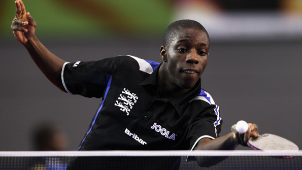 British table tennis player Darius Knight