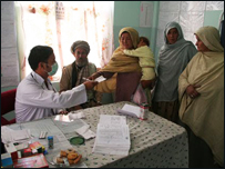 کارمندان صحی در مناطق نا امن