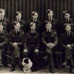 Edward Gordon's squad at gunnery scool