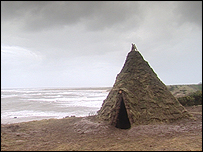 Reconstruction of an early house at Howick