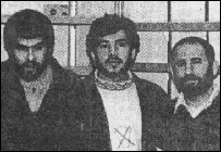 از چپ به راست: دارابی، راحیل، امین