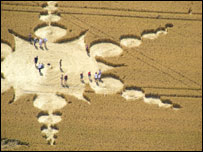 Alton Barnes Crop Circles, July 2008