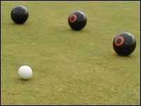 Bowls on a green