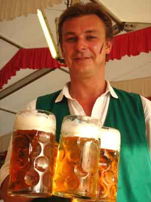 A tray full of refreshments