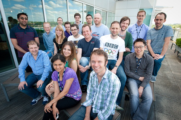 Photo of the BBC's Olympic Data Team