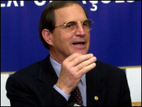 Luiz Fernando Furlan, ministro do Desenvolvimento, Indústria e Comércio Exterior