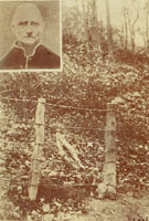 Y man lle saethwyd Coch bach y Bala yn 1913 © Prifysgol Cymru, Bangor a Casglu'r Tlysau Cyf