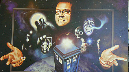 Russell T Davies and the Tardis