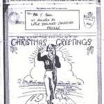 This is a Christmas Card sent to my mother from my husband.