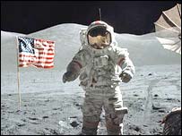 چاند پر انسان کا قدم