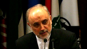 وزير الخارجية الايراني علي اكبر صالحي