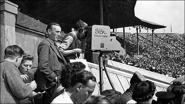 BBC camera at the 1948 London Olympic Games