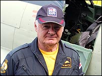 Seafire pilot John Beattie