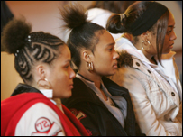 Three attendees at one of the Remix Seminara