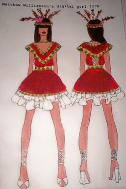 Mexico inspired dress