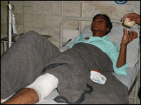 ٹرین حادثے میں زخمی ایک طالب علم