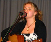 Young singer songwriter Alex Hart