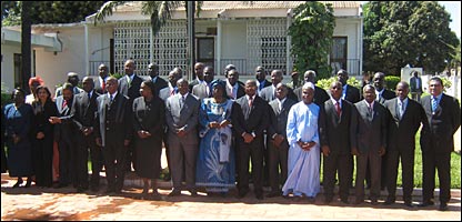 O elenco governamental guineense