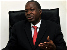 The new president of the electoral committee in Guinea Malian General Siaka Toumani Sangare