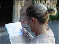 Getting A'Level results