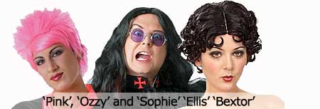 'Pink', 'Ozzy' and 'Sophie' 'Ellis' 'Bextor'