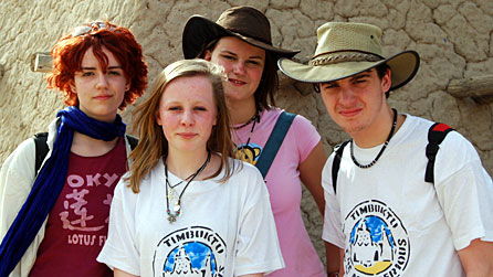 Laura, Emma, Elly and Oli