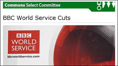 BBC hearing in the parliament