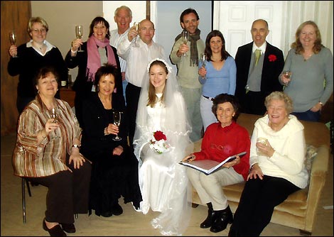 Cast and crew of There Goes the Bride