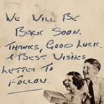 Thankyou Cards from Soldiers in North Africa.