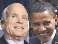 John McCain ve Obama