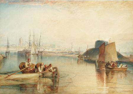 Aldborough, Suffolk (c 1811-16) by JMW Turner)