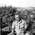 Don ejoys the fruits of his labours. Sicily August 1943, somewhere near Adrano with Etna in the background.