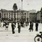 The end of the war in Italy - 2nd May 1945. In the background are 12th Royal Lancers A Squadron vehicles.