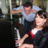 Jodie 'impresses' her boyfriend Simon with her piano playing...