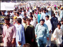 شکارپور مظاہرہ