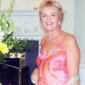 Glam-tastic! Linda at a friends wedding, 2008