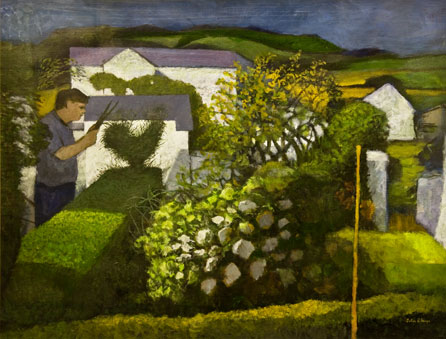 John Elwyn's Topiarist. Property of BBC Cymru Wales