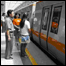 Foto de divulgação: Metrô de Pequim 