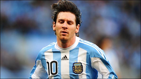 Lionel Messi failed to make a major impact at the 2010 World Cup finals