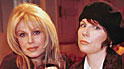Joanna Lumley and Jennifer Saunders
