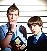 Red Sharkey (Seb Charles) and Fletcher “Half” Moon (Rory Elrick) are TV's newest detective duo
