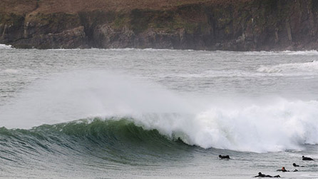Manorbier beach by Henry