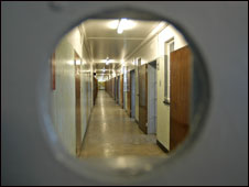 Inside Robben Island prison