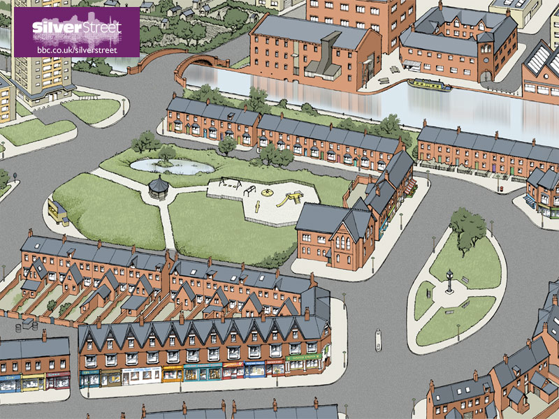 Silver Street Map 800x600