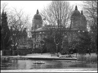 Black and white artistic photograph of Hull