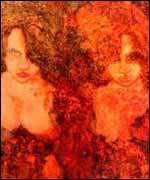 Beyond Final painting by Dominica Vaughan 