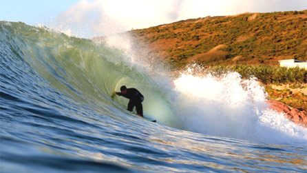 A nice barrel over the dak by Adie @ frames photography
